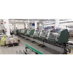 August 2019 : Preparation and shipment of Muller Martini Optima complete line Year 2002 to Cina